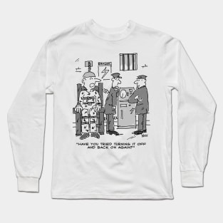 Faulty Electric Chair Long Sleeve T-Shirt